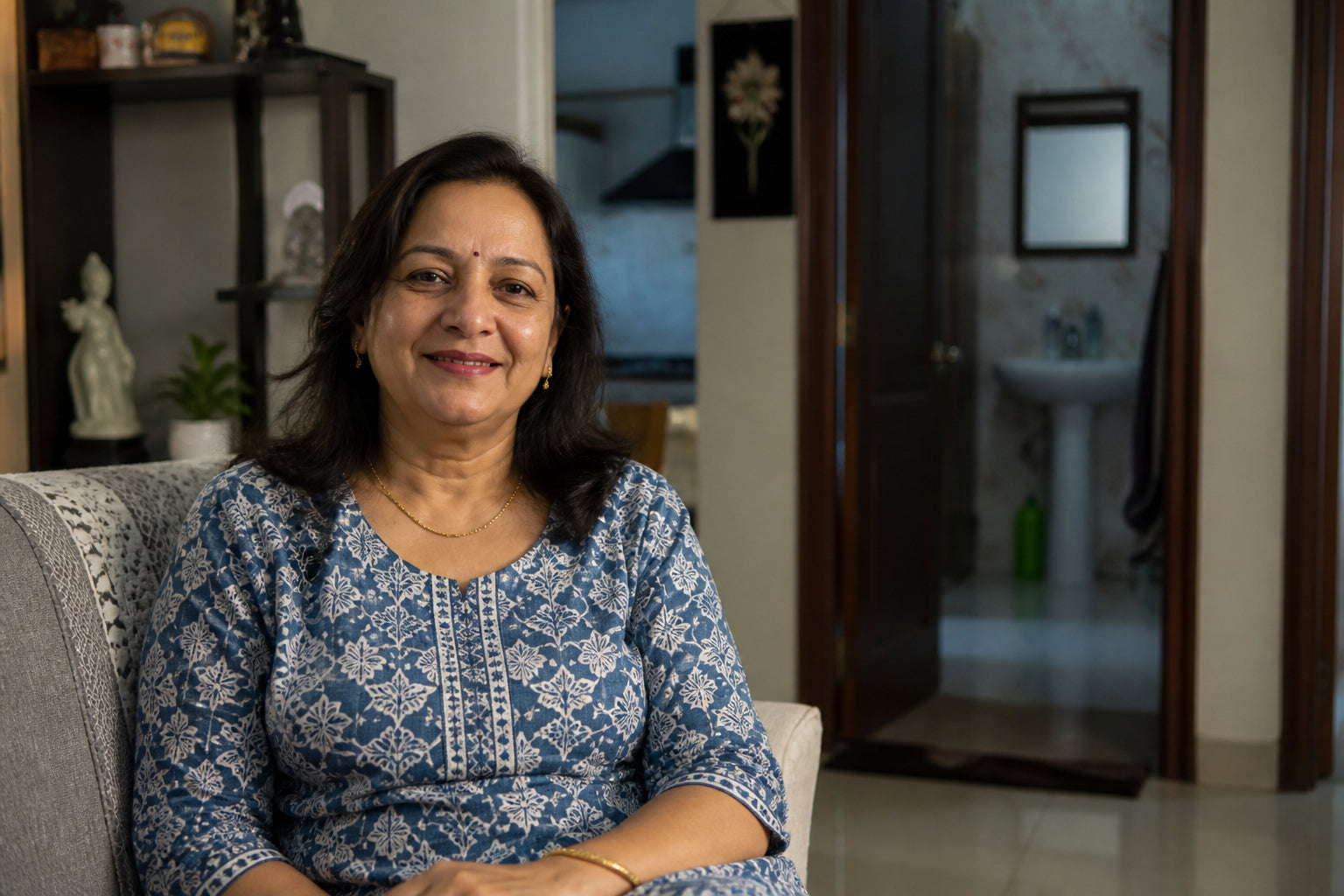 Mrs. Prabha Harwani sharing her Scale-O review