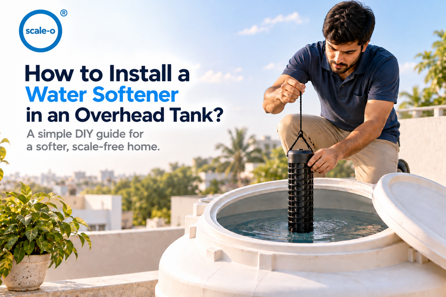 How to Install a Water Softener in an Overhead Tank
