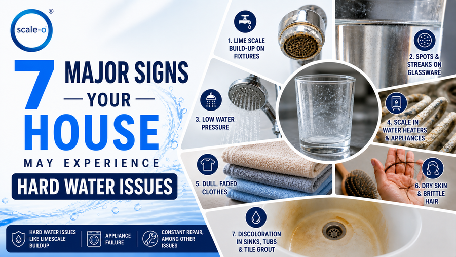 7 Major Signs Your House May Experience Hard Water Issues