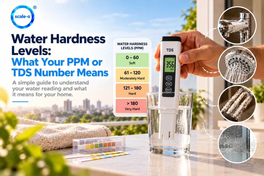 Water Hardness Levels: What Your PPM or TDS Number Means
