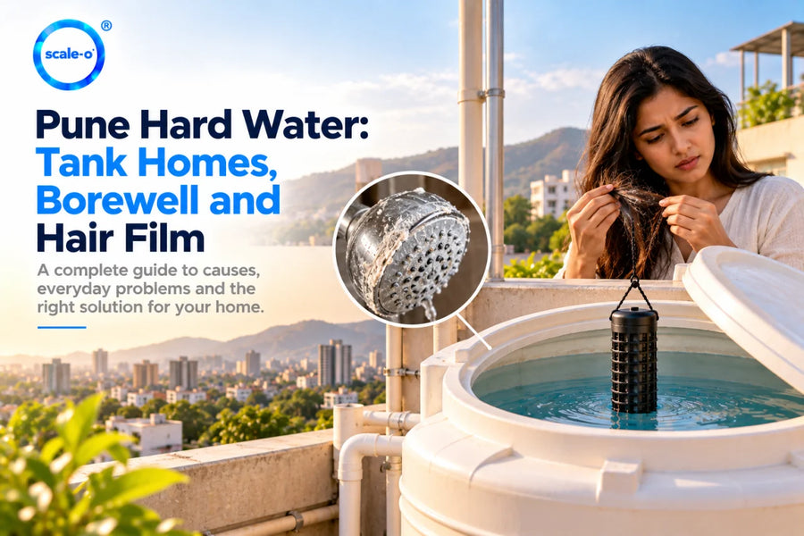 Pune Hard Water: Tank Homes, Borewell and Hair Film