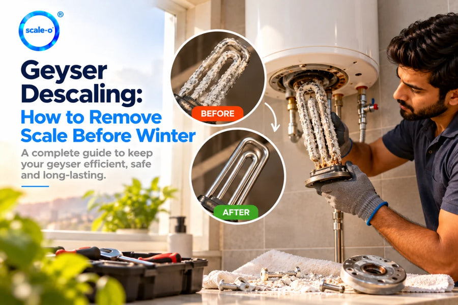 Geyser Descaling: How to Remove Scale Before Winter