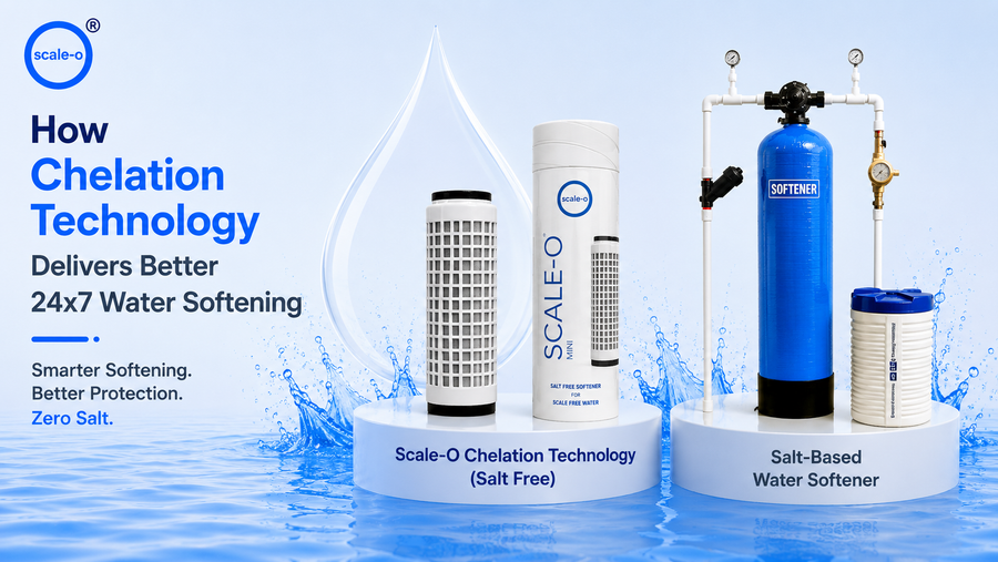 How Chelation Technology Delivers Better 24x7 Water Softening