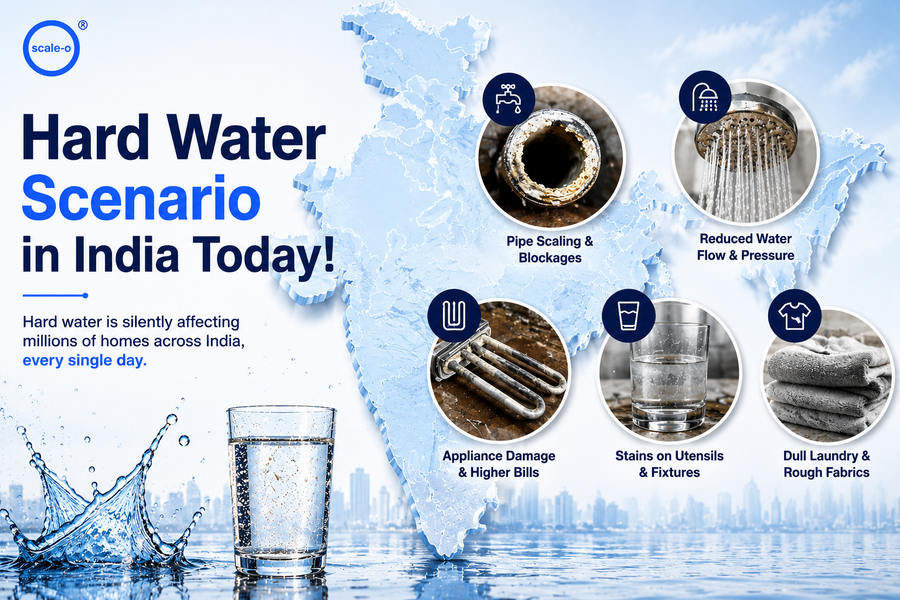 Hard Water in India Throughout the Years