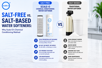 Salt-Free vs Salt-Based Water Softeners: Why Scale-O's Chelation Technology Works Better