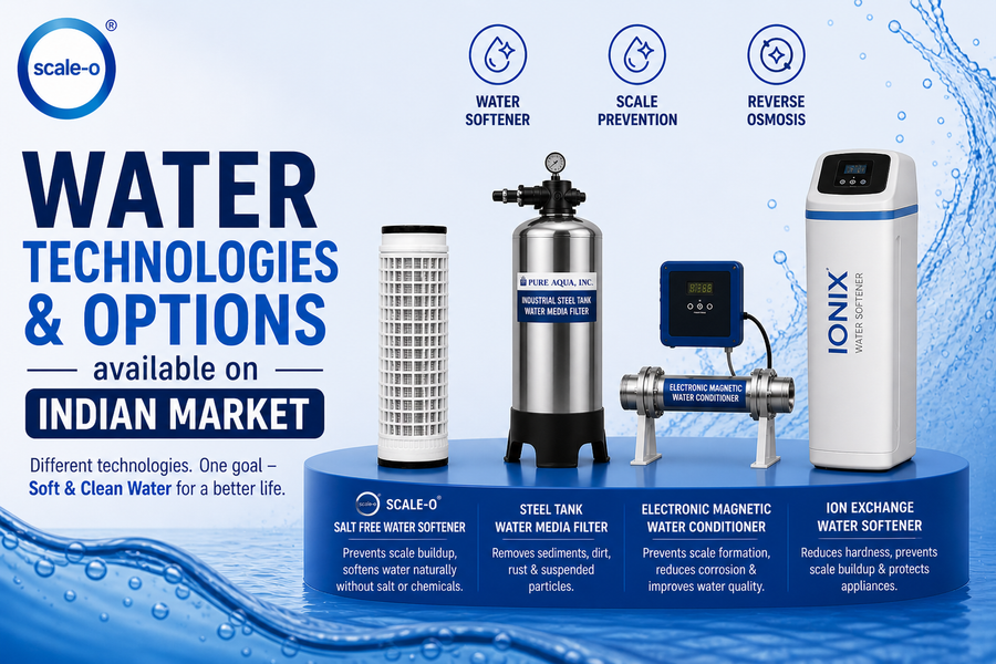 Water Technologies & Options Available in the Market