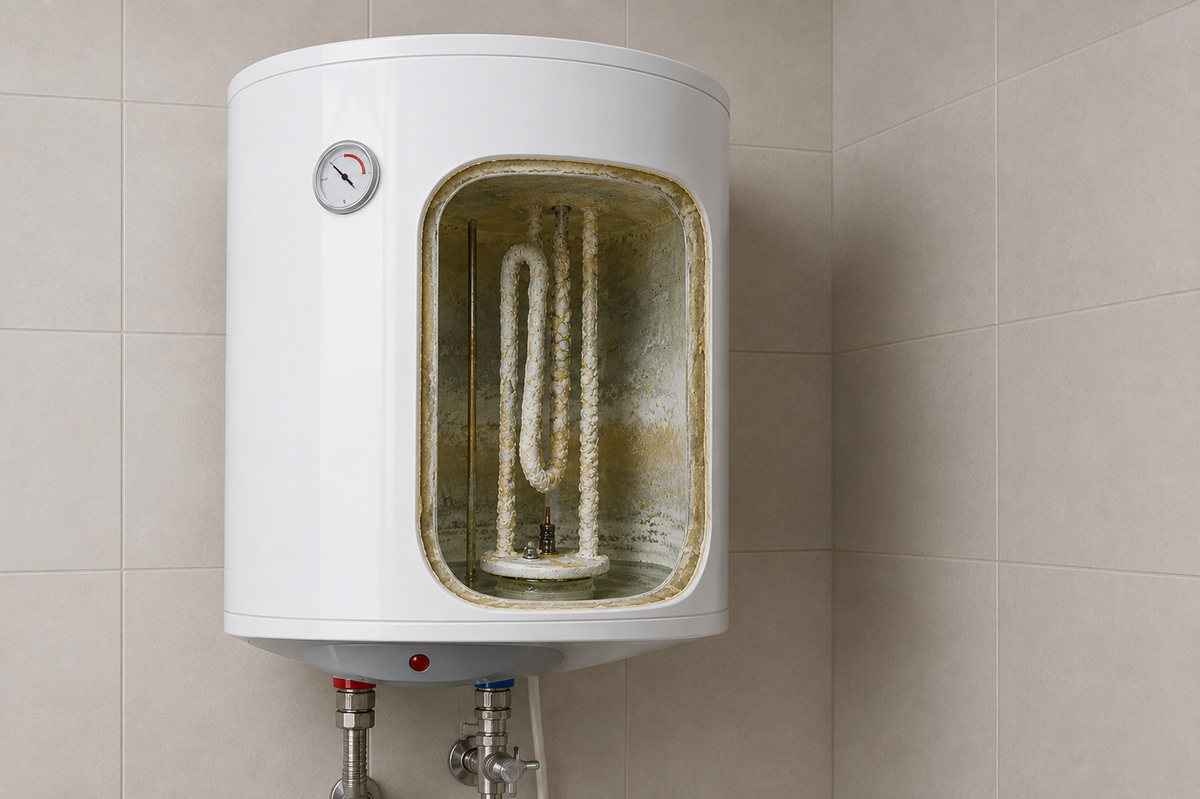 Damage inside Water Heaters